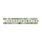 Thassos White BIAS w/ Ming Green Border 2"x12"